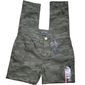 Lee Slim Fit Mid-rise Skinny Leg Womens Size 6 Medium Camo Sculpting Jeans NWT